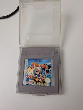 Pinocchio Game Boy Nintendo Cartucho