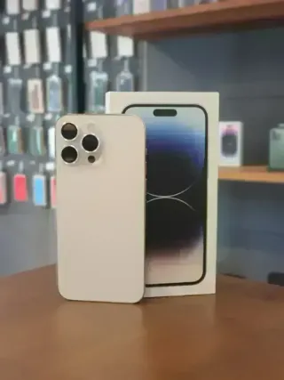 IPHONE 14 PRO MAX 256GB PLATA BATE. 100%