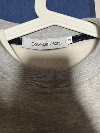 Sudadera Calvin Klein Jeans Gris