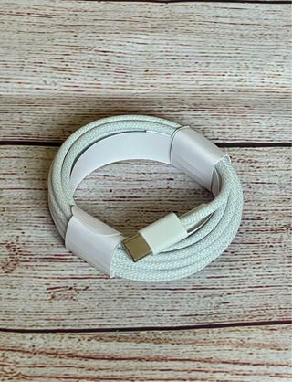 Cable USB-C a USB-C de 2 metros ( blanco)