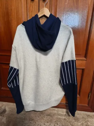 Sudadera Adidas Originals Beige y Azul