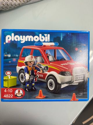 Playmobil Coche Bomberos 4822 Nuevo