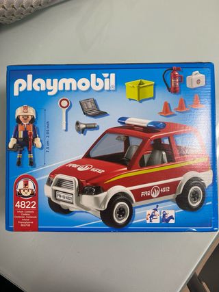 Playmobil Coche Bomberos 4822 Nuevo