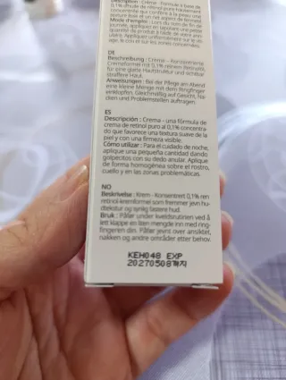 Crema Retinol COSRX 0.1 Super Vit E