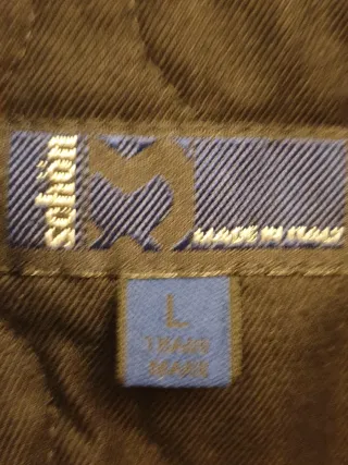 Cazadora cuadros roja y negra