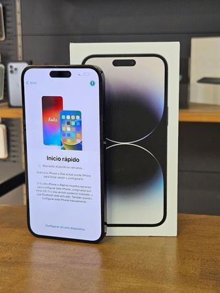 IPHONE 14 PRO MAX 256GB NEGRO BATE. 100% 50 CICLOS