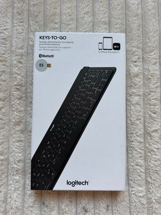 Teclado Logitech Keys-To-Go Bluetooth Negro