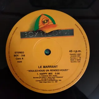 1995 MAKINA HARDCORE Le Marran Vinilo buen estado