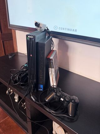Consola PlayStation 2 (PS2) Negra