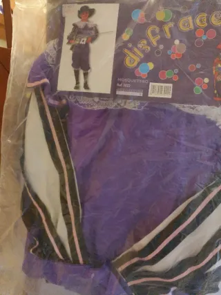 Disfraz Mosquetero Infantil Talla 11-13 años