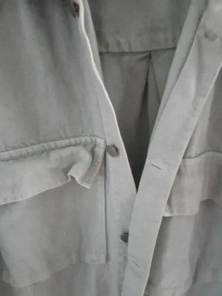 Chaqueta  verde agua  sobrecamisa Unisex