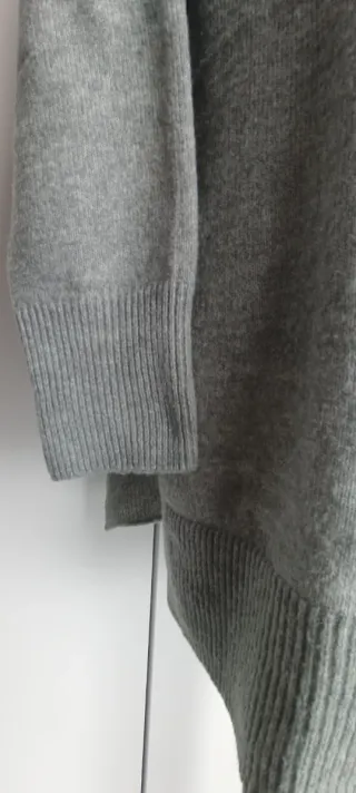 Jersey punto verde talla M overside