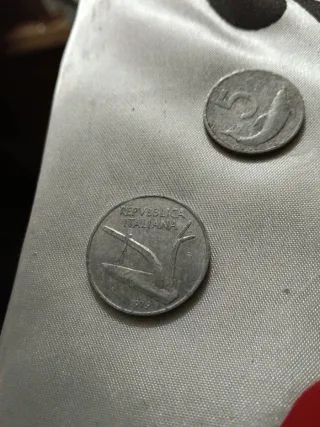 Antica moneta Repubblica Italiana