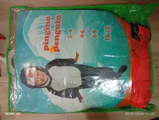 Disfraz Pingüino Infantil Talla 4-6