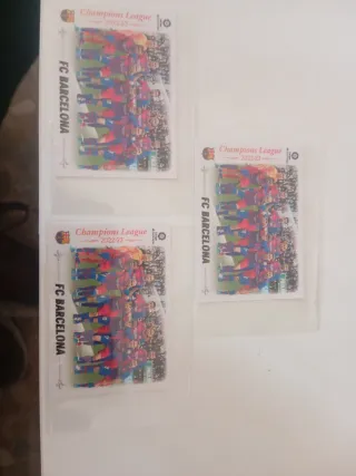Champions League 2022-23 FC Barcelona Cromos