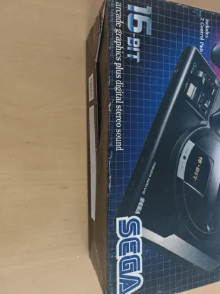 Console Sega Mega Drive con Sonic