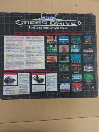 Console Sega Mega Drive con Sonic