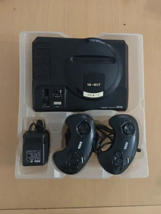 Console Sega Mega Drive con Sonic