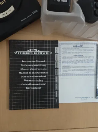 Console Sega Mega Drive con Sonic