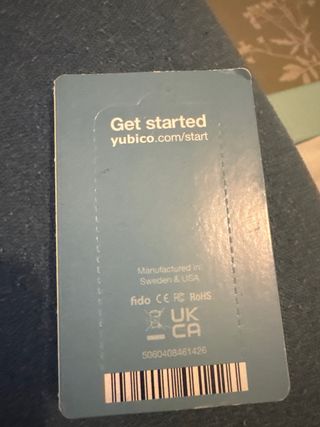 YubiKey 5 NFC Security Key