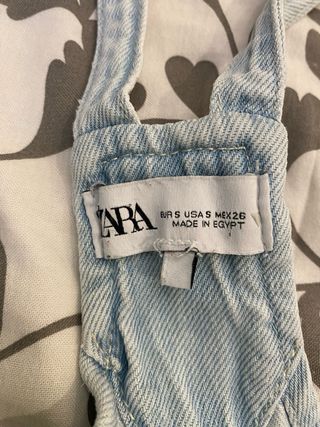 Mono vaquero Zara