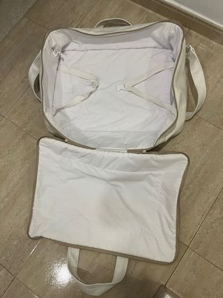 Bolsa de bebé blanca