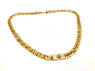 cadena oro 18k 30cm