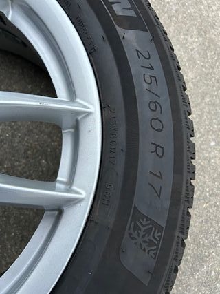 Ruedas Invierno Michelin 215/60 R17
