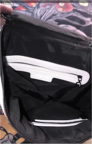 Mochila Desigual Blanca Logo Repetido