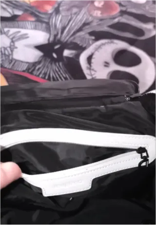 Mochila Desigual Blanca Logo Repetido