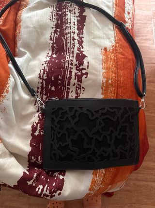Bolso y Cartera Negro