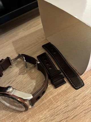 Reloj Tissot PRS516 Powermatic 80 Azul Marrón