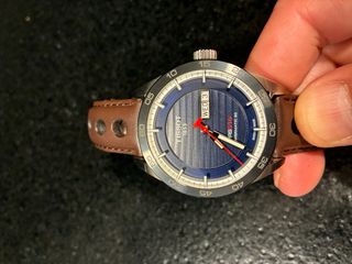 Reloj Tissot PRS516 Powermatic 80 Azul Marrón