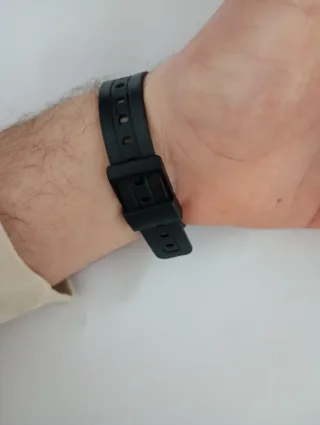 Reloj digital de muñeca resistente al agua con luz