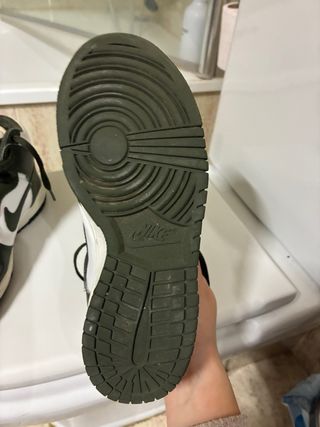 Nike Dunk High Verde y Blanco