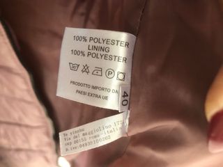 Piumino rosa con cappuccio