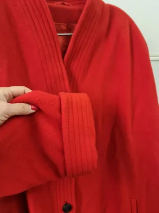 Cappotto Lana Rosso Marella Tg 42 IT