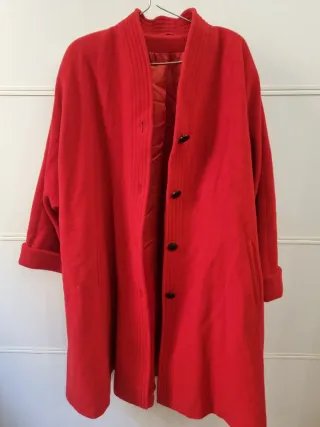 Cappotto Lana Rosso Marella Tg 42 IT