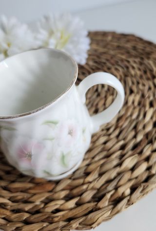 Preciosa Taza tipo Mug porcelana