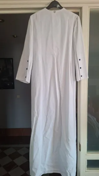 TUNICA y CAPA BLANCA DE NAZARENO