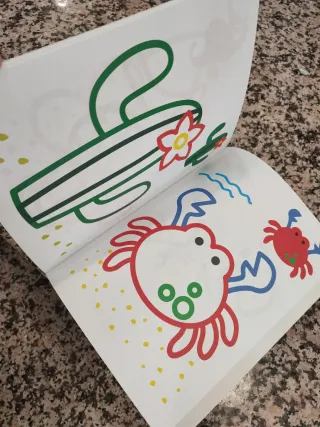 Libro para colorear Multi Colorear 3+