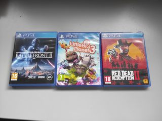 PS4 Pro 1TB + 2 Mandos y 3 Juegos