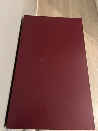 Cómoda 3 cajones IKEA granate