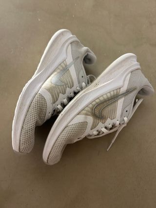 Nike Downshifter 12 Gris y Blanco