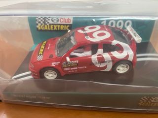 Pareja Coches Scalextric Renault y Seat