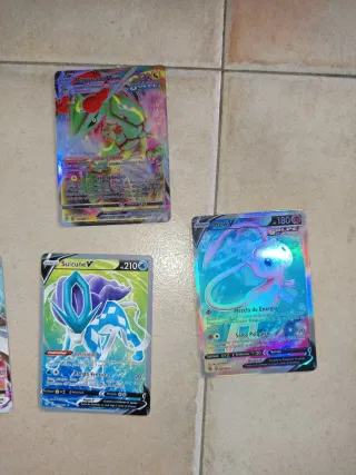 Cartas Pokémon VMAX y V