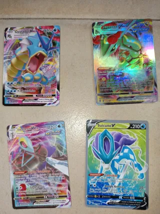 Cartas Pokémon VMAX y V