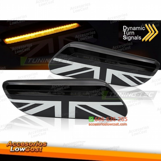 Intermitente lateral LED ahumado con bandera de G