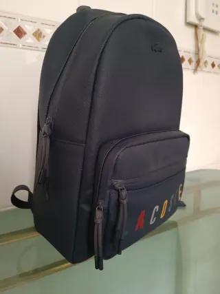 Mochila Lacoste Azul Multicolor