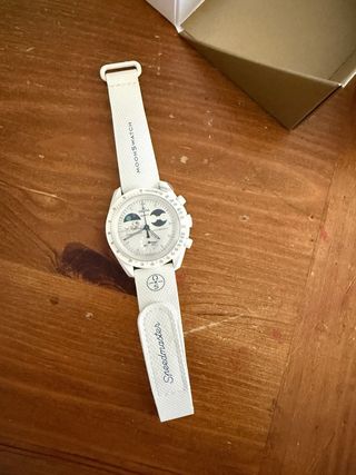 Omega x Swatch MoonSwatch Blanco